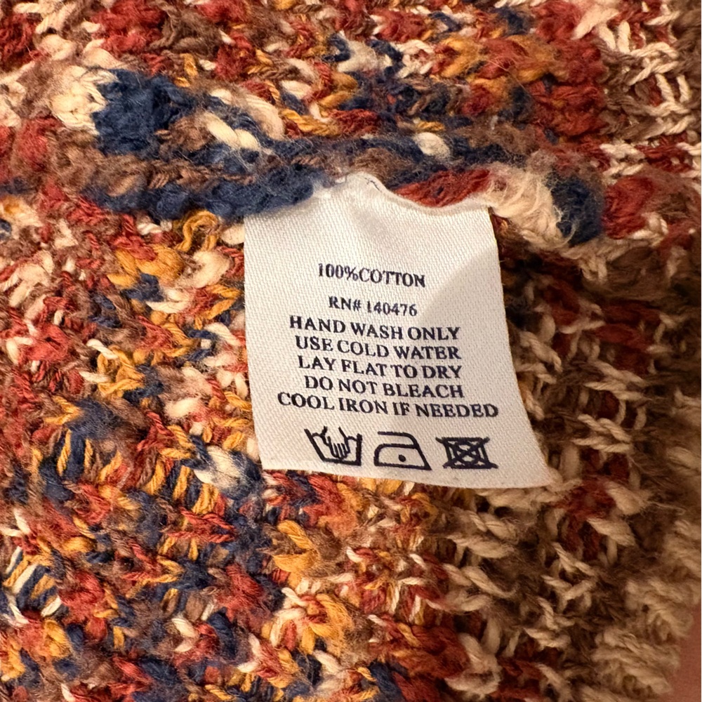 Faherty yellow tail cardigan. Used good/fair condition. Women’s small. - Picture 6 of 8